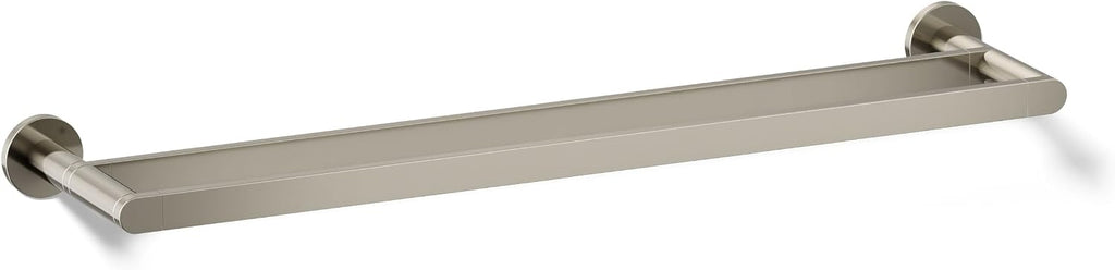 Kohler 73144-SN K-73144-SN Composed Double Towel BAR, Polished Nickel, Vibrant French Gold