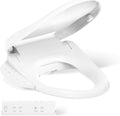 Kohler PureWash E725 Heated Bidet Toilet Seat Elongated, White with Remote, Warm Water, Dryer, Quiet-Close Lid, Self-Cleaning Wand, Adjustable Water Pressure, Nightlight