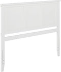 AFI, Madison Queen Solid Wood Panel Headboard, White