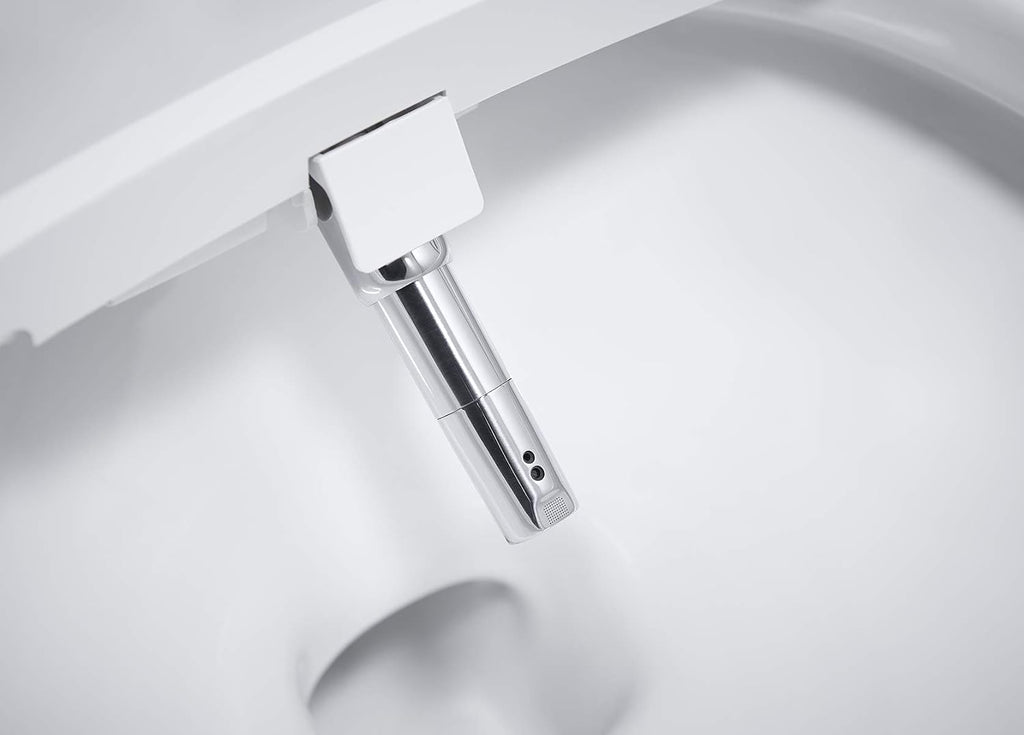 KOHLER 77780-0 Karing Smart Toilet with Bidet Built In, Auto Open & Close, One-Piece Elongated Smart Bidet Toilet with Heated Seat, 1.08 GPF, White