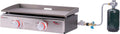 Suburban Signature 23' RV Griddle with Quick Connect and 1 lb. Bottle Adapter - Compact Stowable Design, 20% Hotter Than Comparable Units, CSA Certified for RV Outdoor Use (4063A)