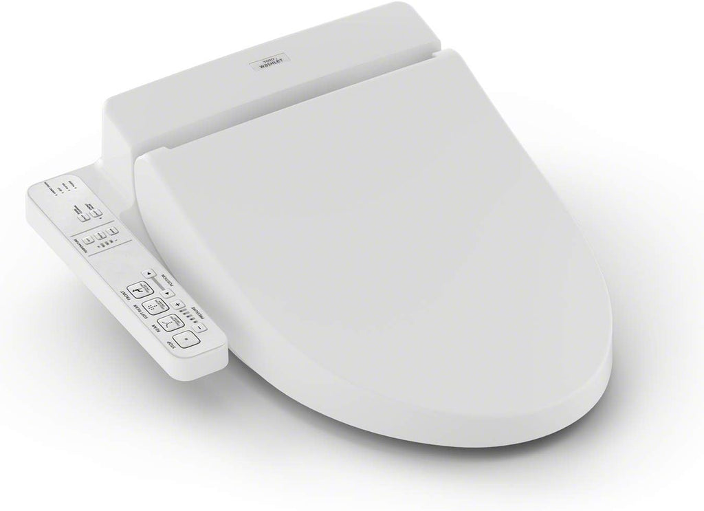 TOTO SW2014#01 A100 WASHLET Electronic Bidet Toilet Seat with SoftClose Lid, Elongated, Cotton White