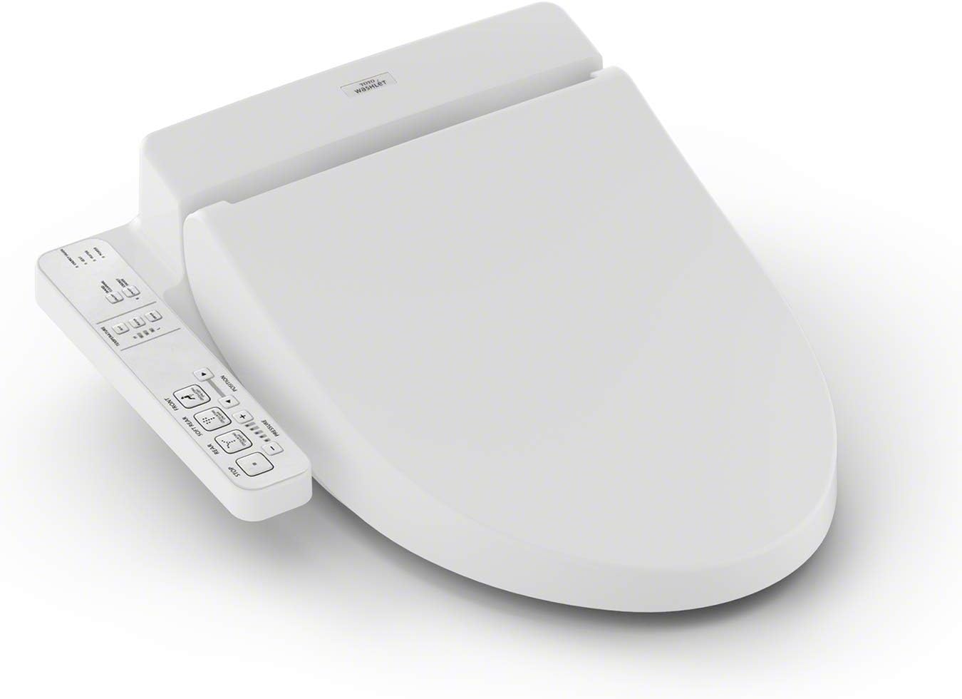 TOTO SW2014#01 A100 WASHLET Electronic Bidet Toilet Seat with SoftClose Lid, Elongated, Cotton White