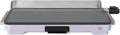Extra Large Electric Griddle 12x22 Inch, 1500W Nonstick Countertop Griddle with Removable Backsplash and Adjustable Temperature Control for Family Breakfast & Indoor Cooking (Lavender)