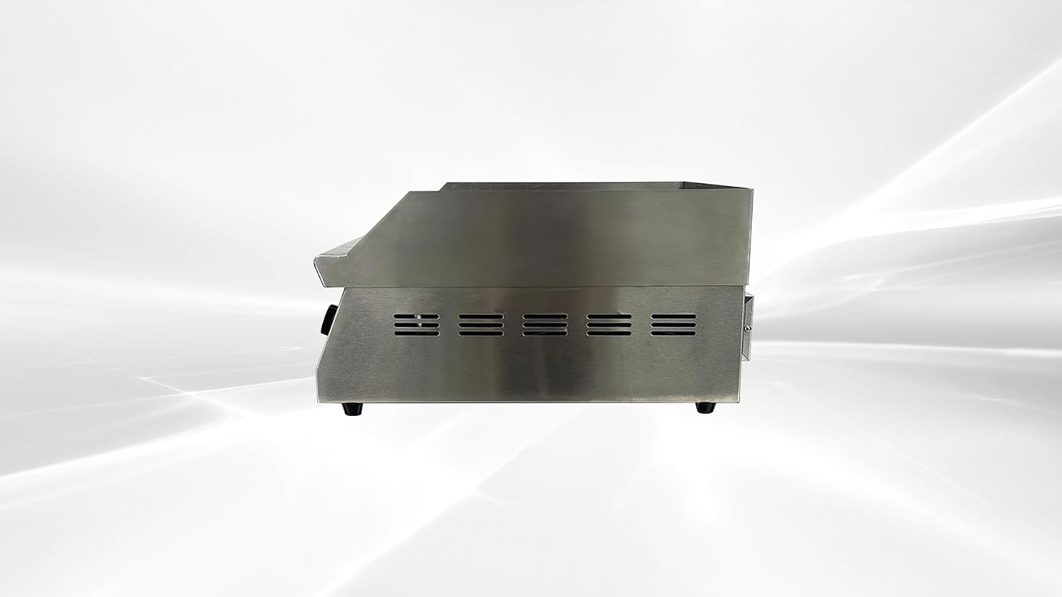 Commercial Electric Griddle, 16x19 inch Cooking Surface, Stainless Steel Flat Top Grill with Temperature Control, 1750W EG16 CSA