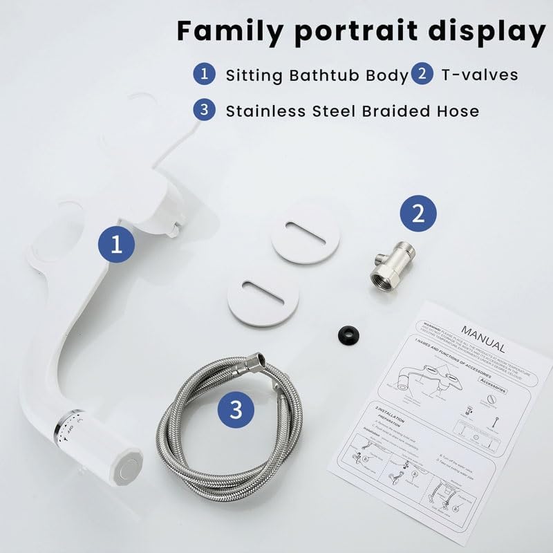 Smart Toilet Seat Non-electric Bidet Nozzle Butt Washer Household Bidet