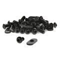 8020, 3393, 10 Series Bolt Combo, 1/4-20 x 0.5 Inch Button Head Socket Cap Screw with Slide in Economy T-Nut Steel Hardware 80/20 Nuts and Bolts Set (1000 Pack)