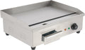 Commercial Electric Griddle, 3000W Multifunctional Countertop Griddle, 21.57 * 13.77in Non-Stick Flat Top Grill Stainless Steel Pancake Griddle Temperature 122℉-572℉ - Uniform Heating
