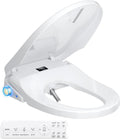 GAICOM Bidet Toilet Seat, Electric Smart Heated Toilet Seat, Feminine & Front Rear Wash, Instant Warm Water & Dryer, Self-Clean Nozzle, Soft Closed Toilet Lid, Wireless Remote Night Light Elongated