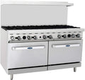 Atosa AGR Commercial Gas Range, 60' Gas Range, (10) Burners Top, (2) Standard Ovens, Natural Gas (AGR-10B-NG)