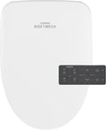 COWAY Bidetmega 200N Electronic Bidet Toilet Seat with Instantaneous Water Heating, Heated Seat and Dryer, Soft Close Lid, Stainless Nozzle, Night Light, Self Cleaning, Remote Control, Elongated