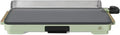 Extra Large Electric Griddle 12x22 Inch, 1500W Nonstick Countertop Griddle with Removable Backsplash and Adjustable Temperature Control for Family Breakfast & Indoor Cooking (Sage Green)