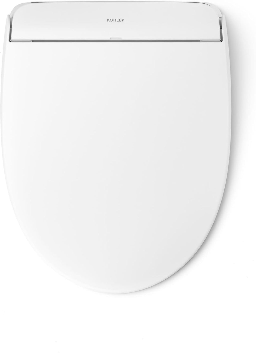 Kohler PureWash E880 Round-Front Bidet Toilet Seat With Remote, Warm Water, Quiet-Close Lid Prevents Slamming, Easy Installation with Quick-Release, Self-Cleaning Wand, Adjustable Water Pressure