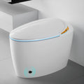 WinZo Bidet Toilet 10' Rough-in,Smart Toilet With Bidet,Oval Egg Modern Shaped, Auto Open/Flush, Adjusted Heated Seat, Warm Water and Dryer, Night Light, White