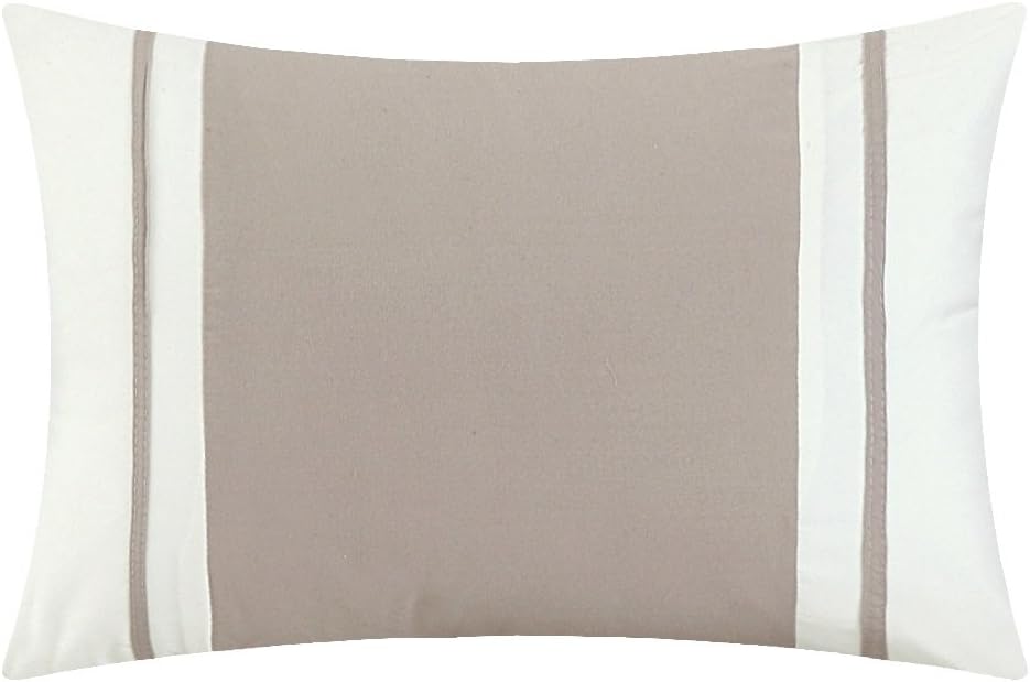 Chic Home Cheryl Comforter Complete Bed Set, Beige, King (10 Piece)