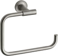 KOHLER 14441-BN Purist Towel Ring, Wall-Mount Towel Ring, Bathroom Towel Holder, Vibrant Brushed Nickel