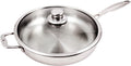 Swiss Diamond Prestige Clad XD Induction Sauté Pan with Lid, 5 Litre Capacity