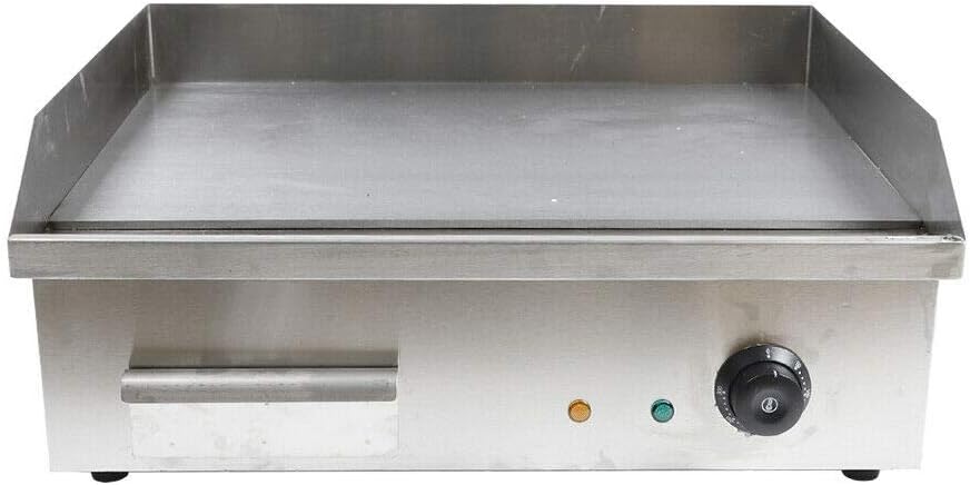 Electric Griddle Flat Cooktop Commercial Restaurant Grill BBQ Machine (Teppanyaki scoop machine)
