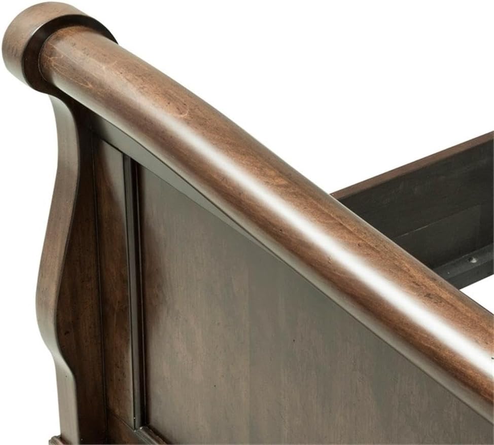 Liberty Furniture Industries Rustic Traditions King Sleigh Bed, Cherry