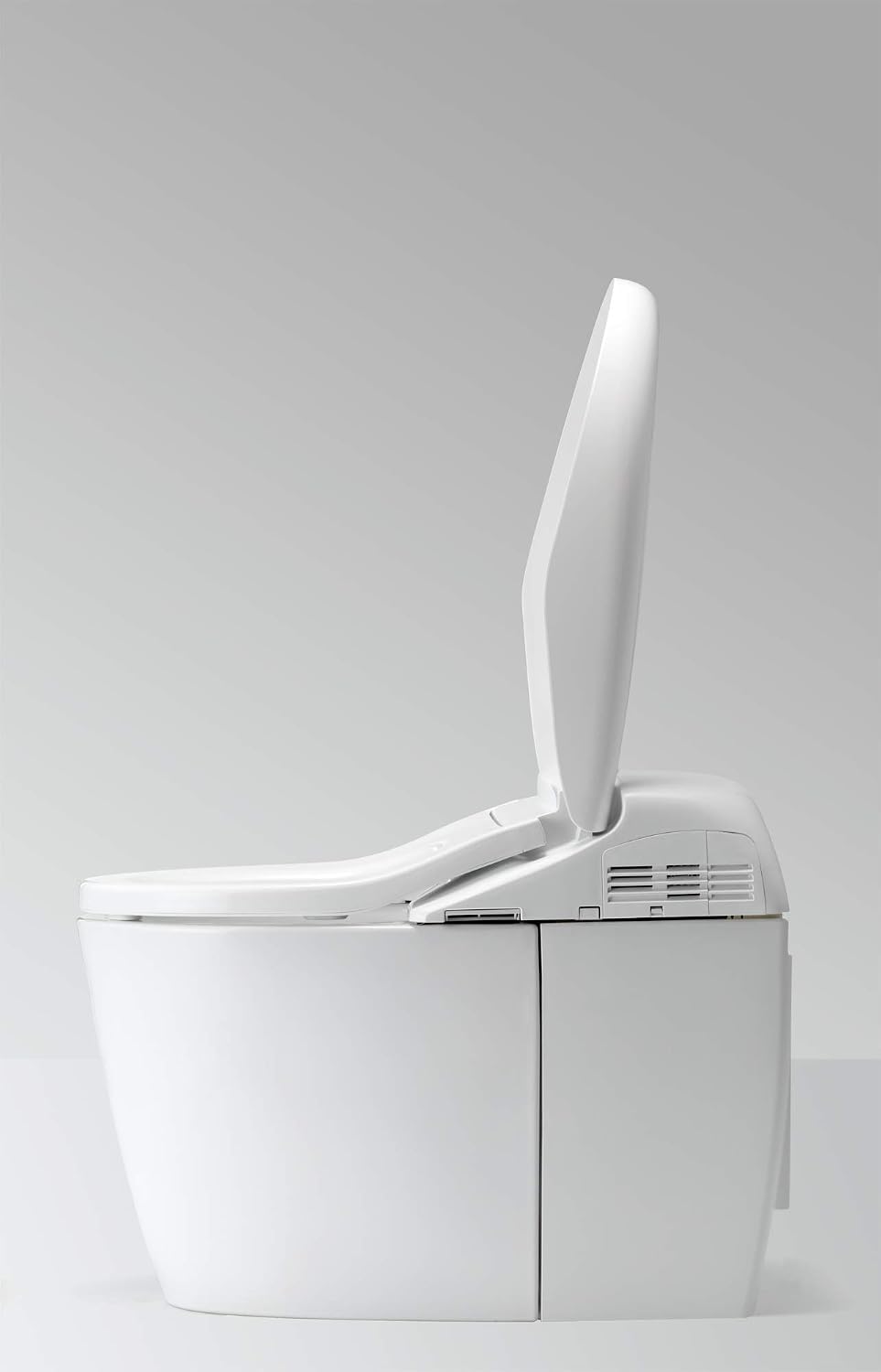 TOTO MS988CUMFG#01 NEOREST RH Dual Flush 1.0 or 0.8 GPF Toilet with Intergeated Bidet Seat and EWATER+, Cotton White