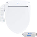 Brondell SE400-RW Swash Electric Bidet Seat for Round Toilets and Swash Filter Bundle