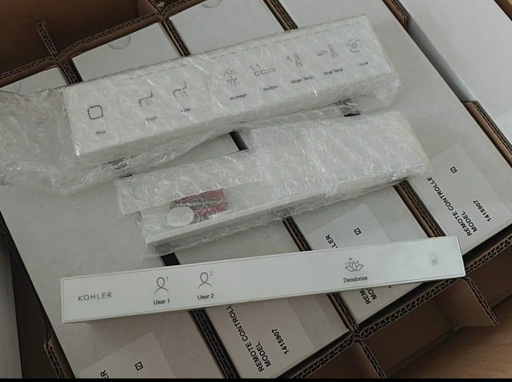 Remote control 1415907 for Kohler smart toilet seat cover E820, extended heated sit bath basin seat ring remote control