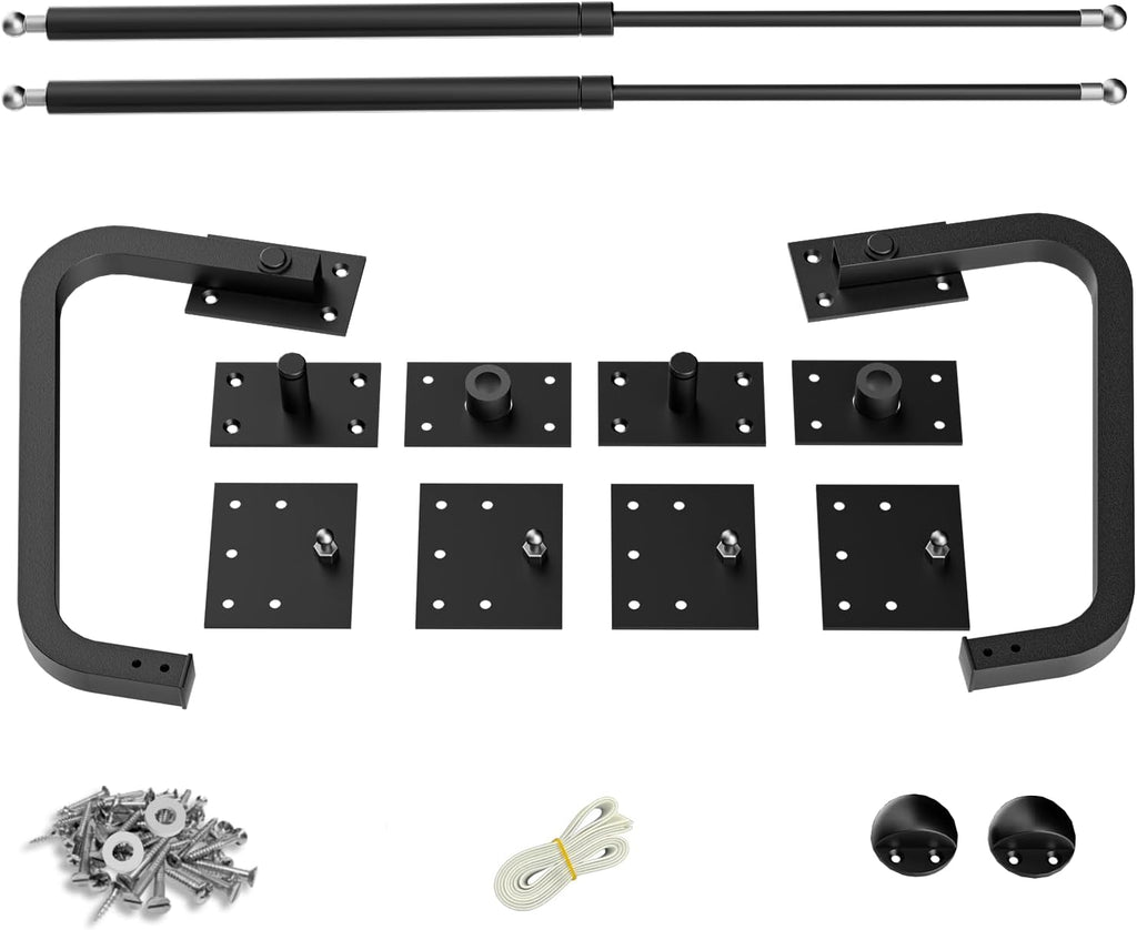 ROOMTEC Queen Murphy Bed Hardware Kit, Folding Wall Bed Kit,Horizontal,Easy to Install,Saving Space