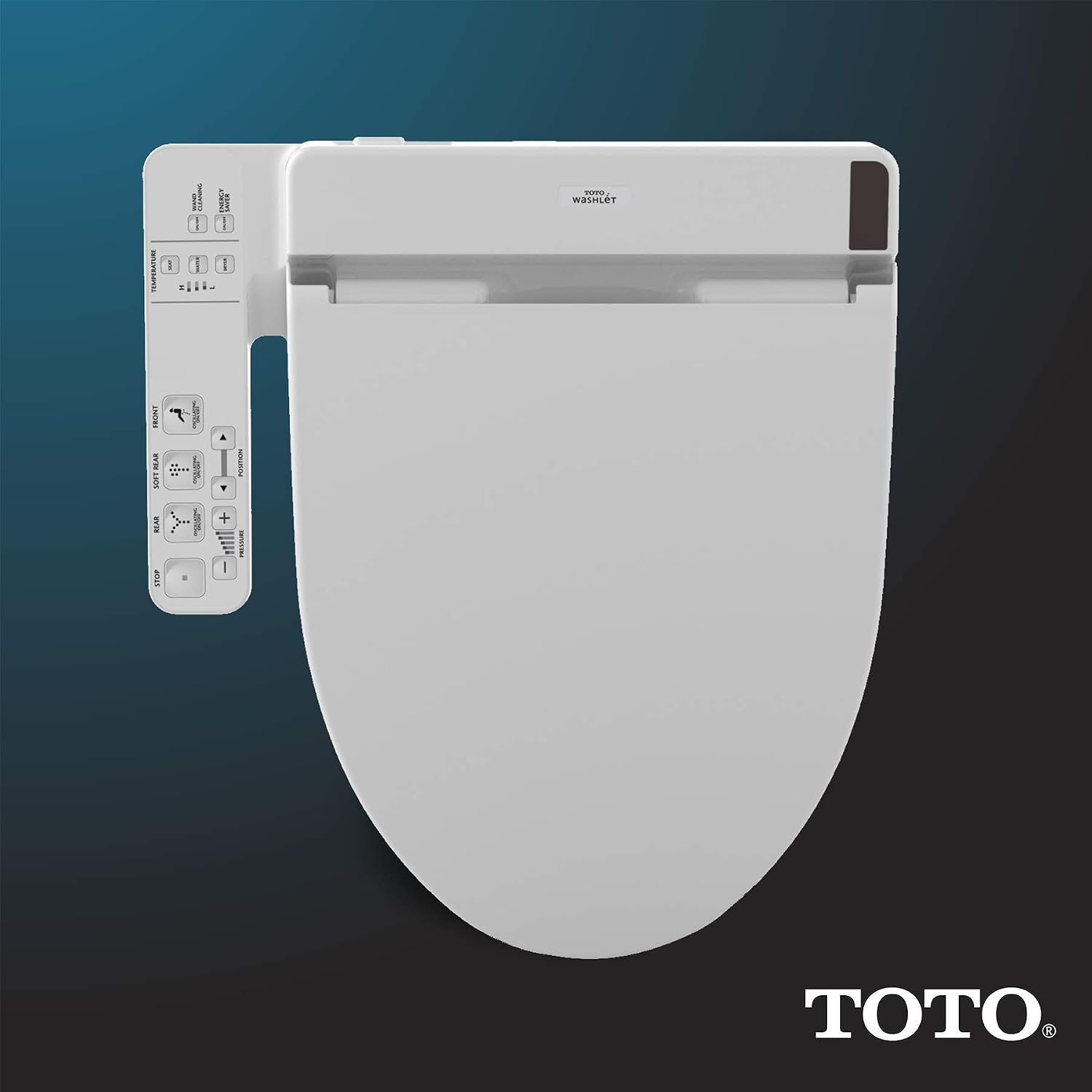 TOTO SW2014#01 A100 WASHLET Electronic Bidet Toilet Seat with SoftClose Lid, Elongated, Cotton White