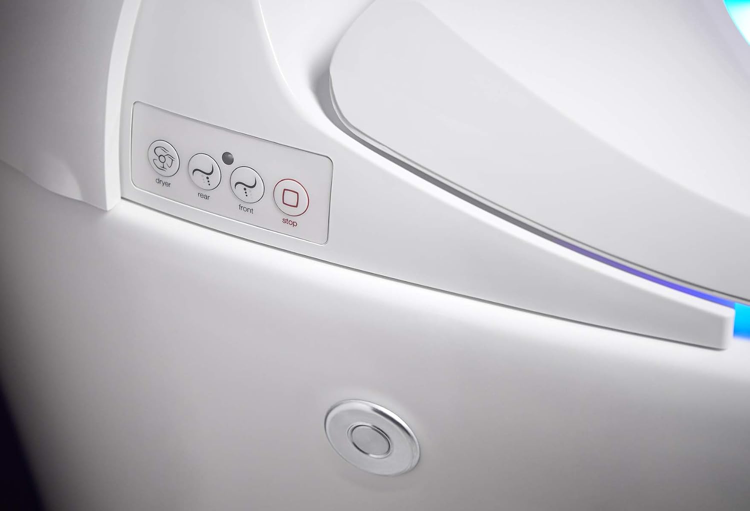 KOHLER 77780-0 Karing Smart Toilet with Bidet Built In, Auto Open & Close, One-Piece Elongated Smart Bidet Toilet with Heated Seat, 1.08 GPF, White