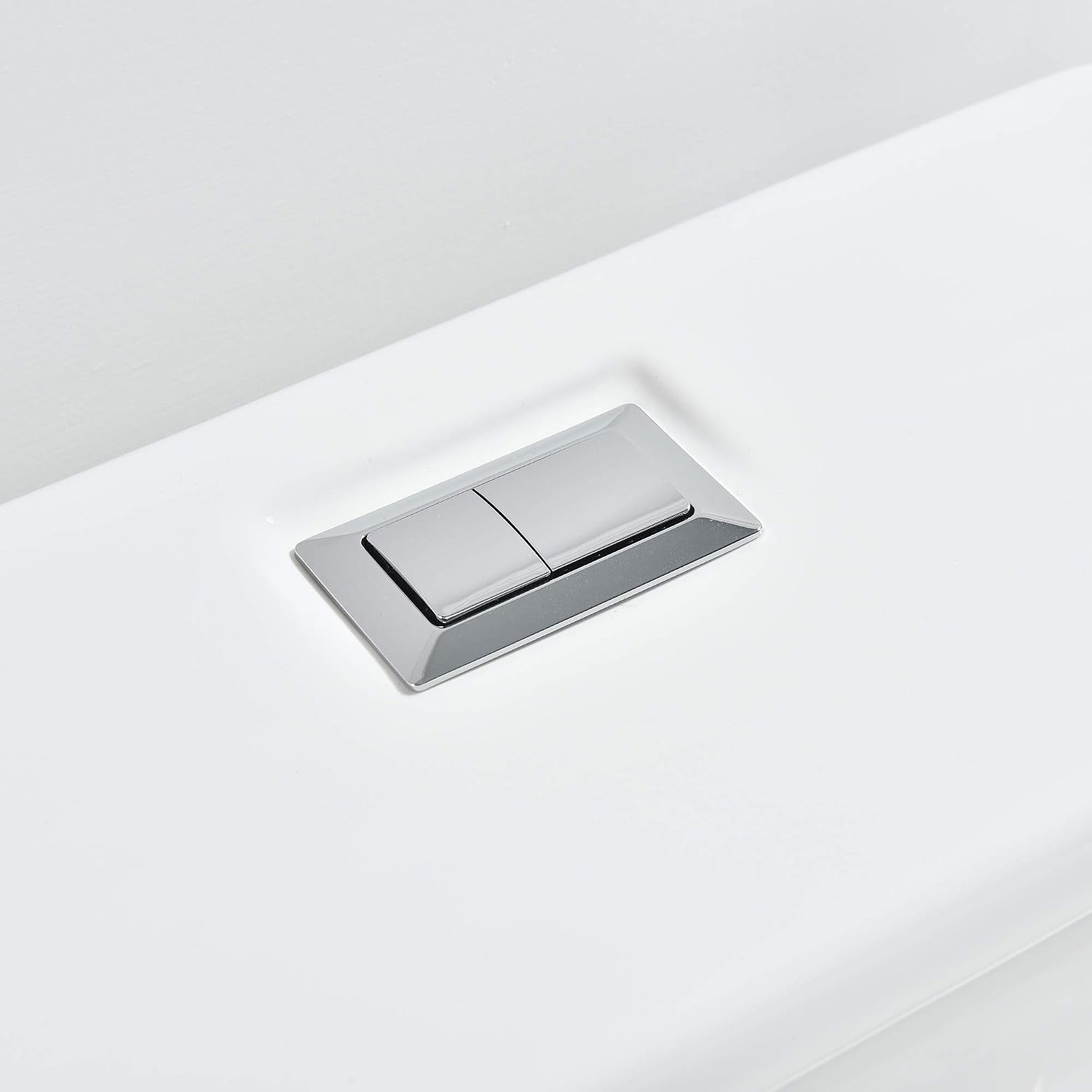 WOODBRIDGE Modern Design, One Piece Dual Flush 1.0/1.6 Gpf,with Soft Closing Seat, White, Elongated Toilet, B0735/T-0018