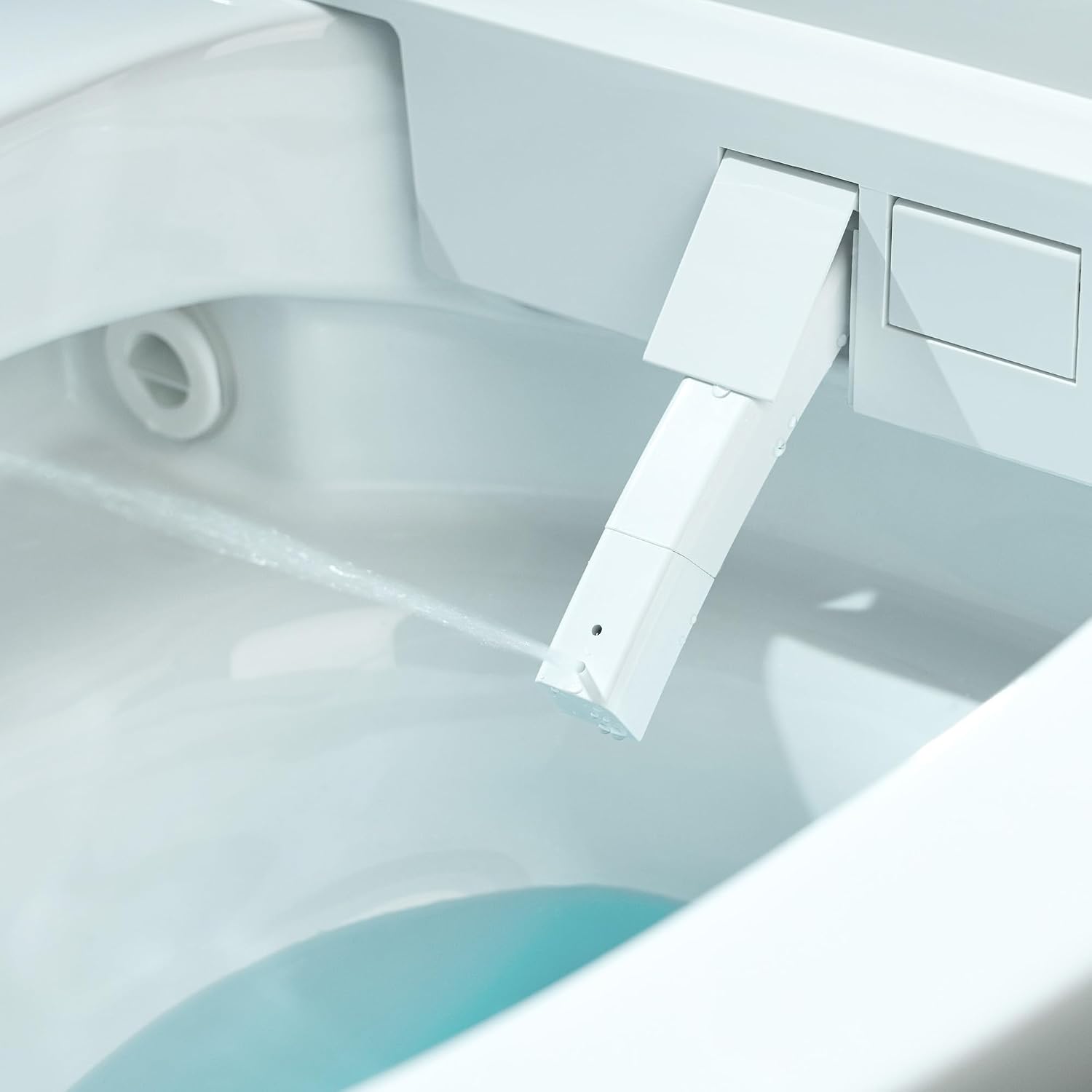 WOODBRIDGE Smart Toilet, Auto Open & Close, Auto Flush, Foot Sensor, Cleaning Foam Dispenser, Heated Seat and Chair Height Design, EBT230