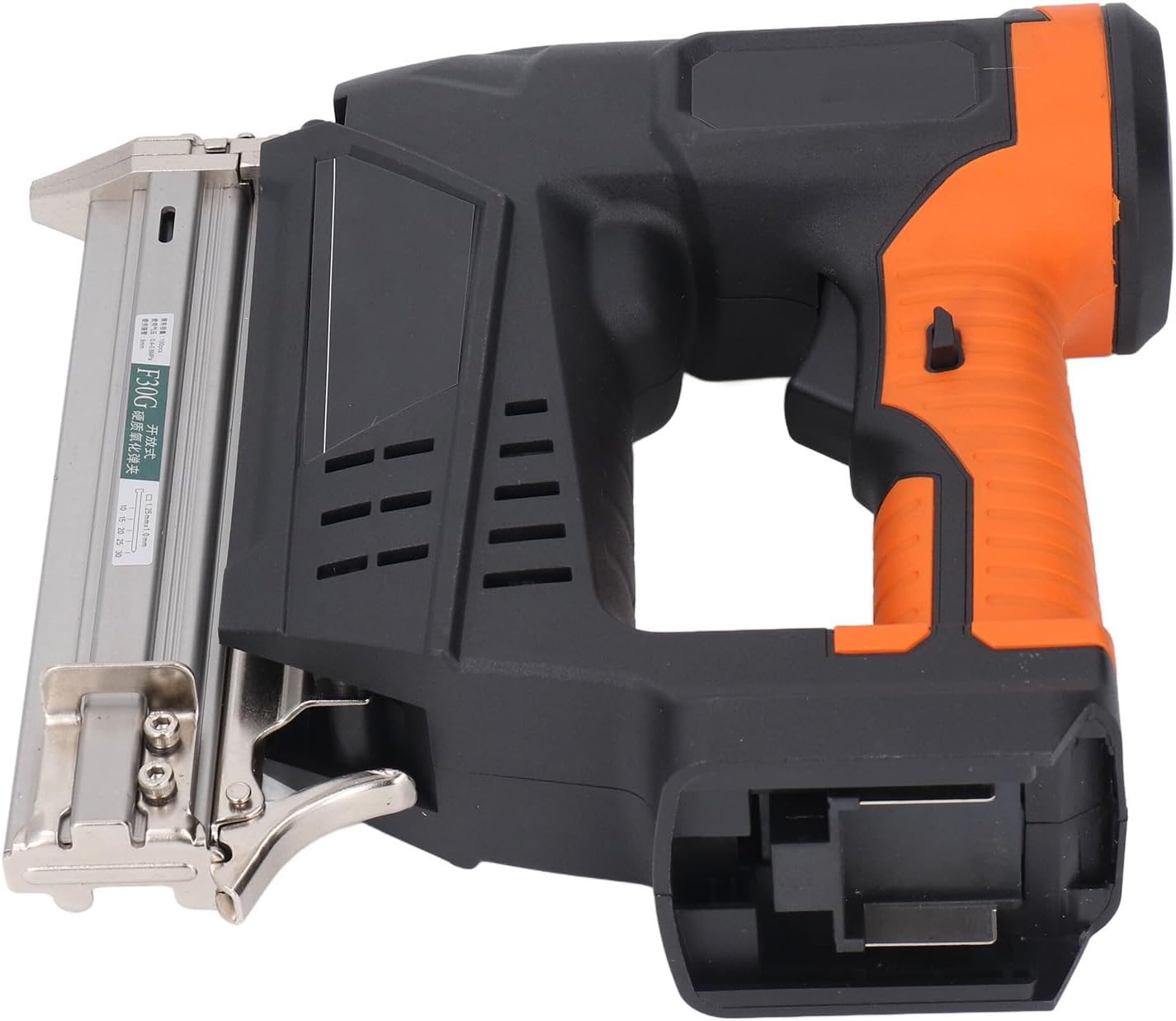 Luocute Nail Electric Brad Nailer Battery Powered Nail Electric Brad Nailer Staple Cordless Automatic Ergonomic Design Battery Powered Straight