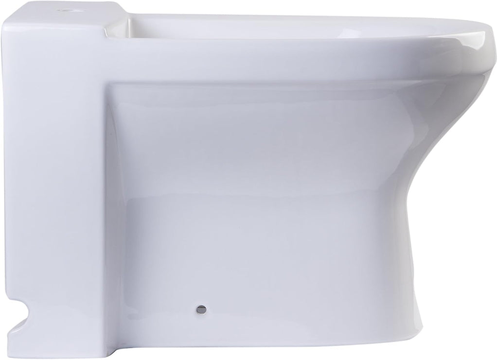 JA1010 Ceramic Bathroom Bidet with Elongated Seat, White