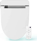 VOVO VB-4000SE Elongated Bidet Toilet Seat, Warm Water, LED Light, Heated Seat, White, Deodorizer, Dryer, Stainless Steel Nozzle, Made in Korea