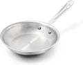 All-Clad D3® Stainless Steel 8 inch Frying Pan- Made in the USA- The Original Bonded Professional Cookware- Oven Safe & Induction Compatible
