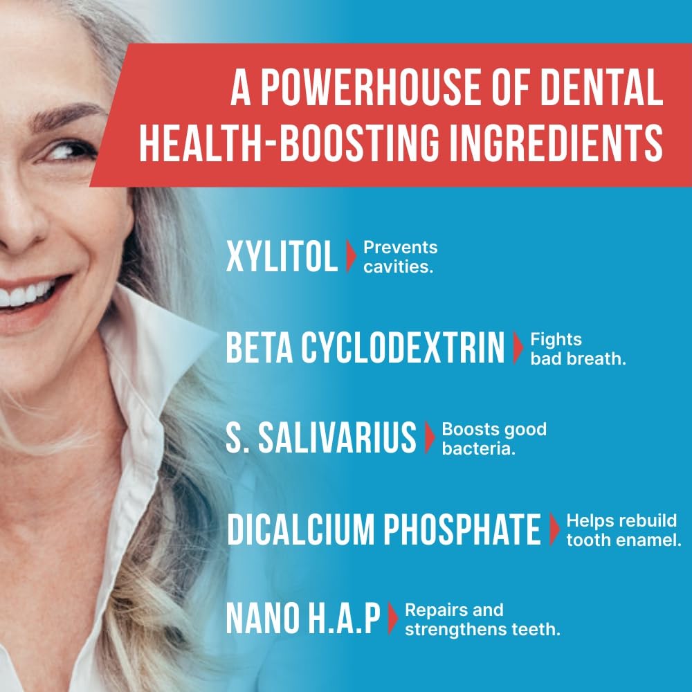 5-in-1 Advanced Oral Health Support - Fast-Acting, Easy-to-Use Solution Pack of 6