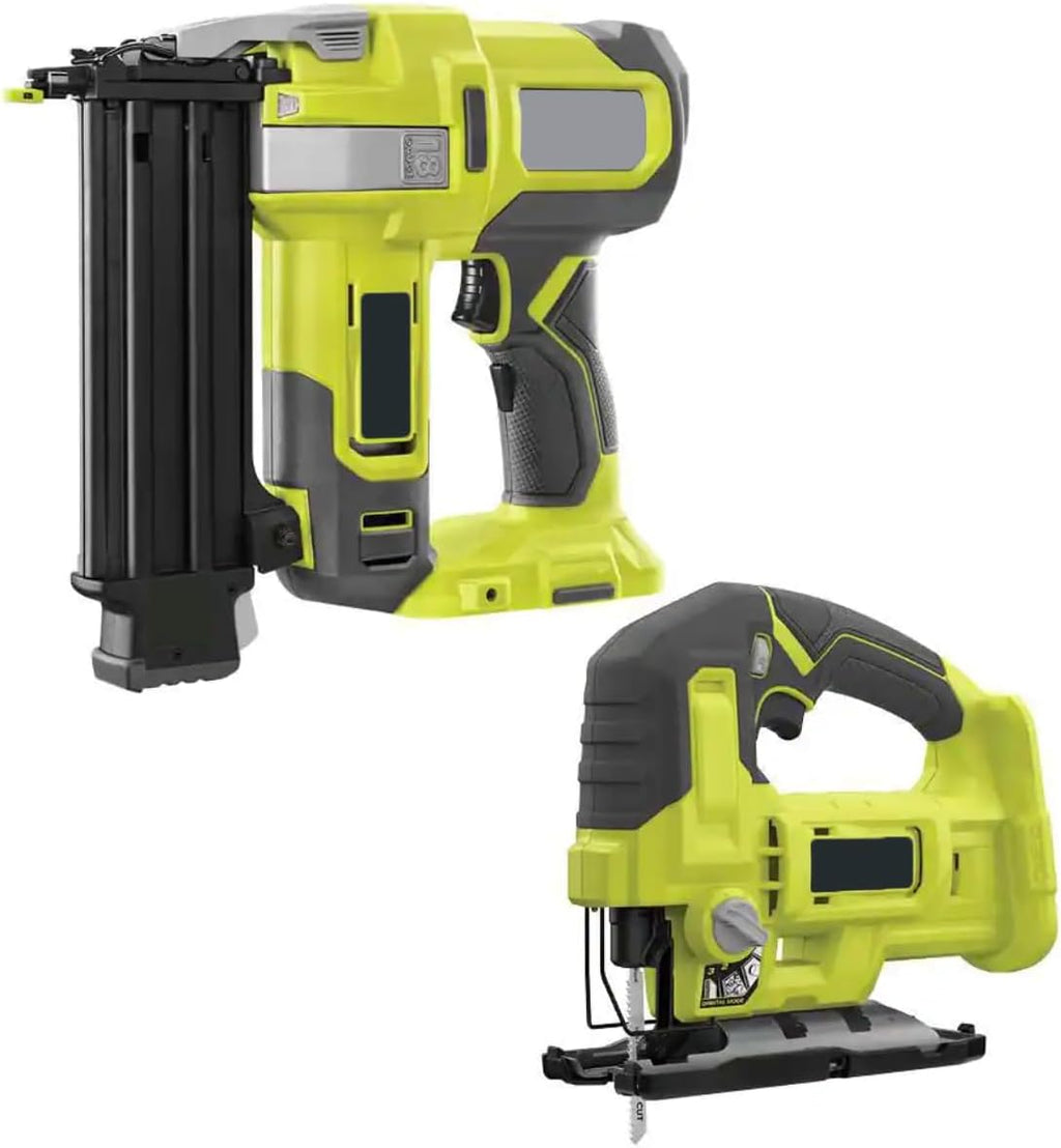P321-PCL525B Fits for RYOBI 18V 18-Gauge Cordless AirStrike Brad Nailer with Cordless Jig Saw