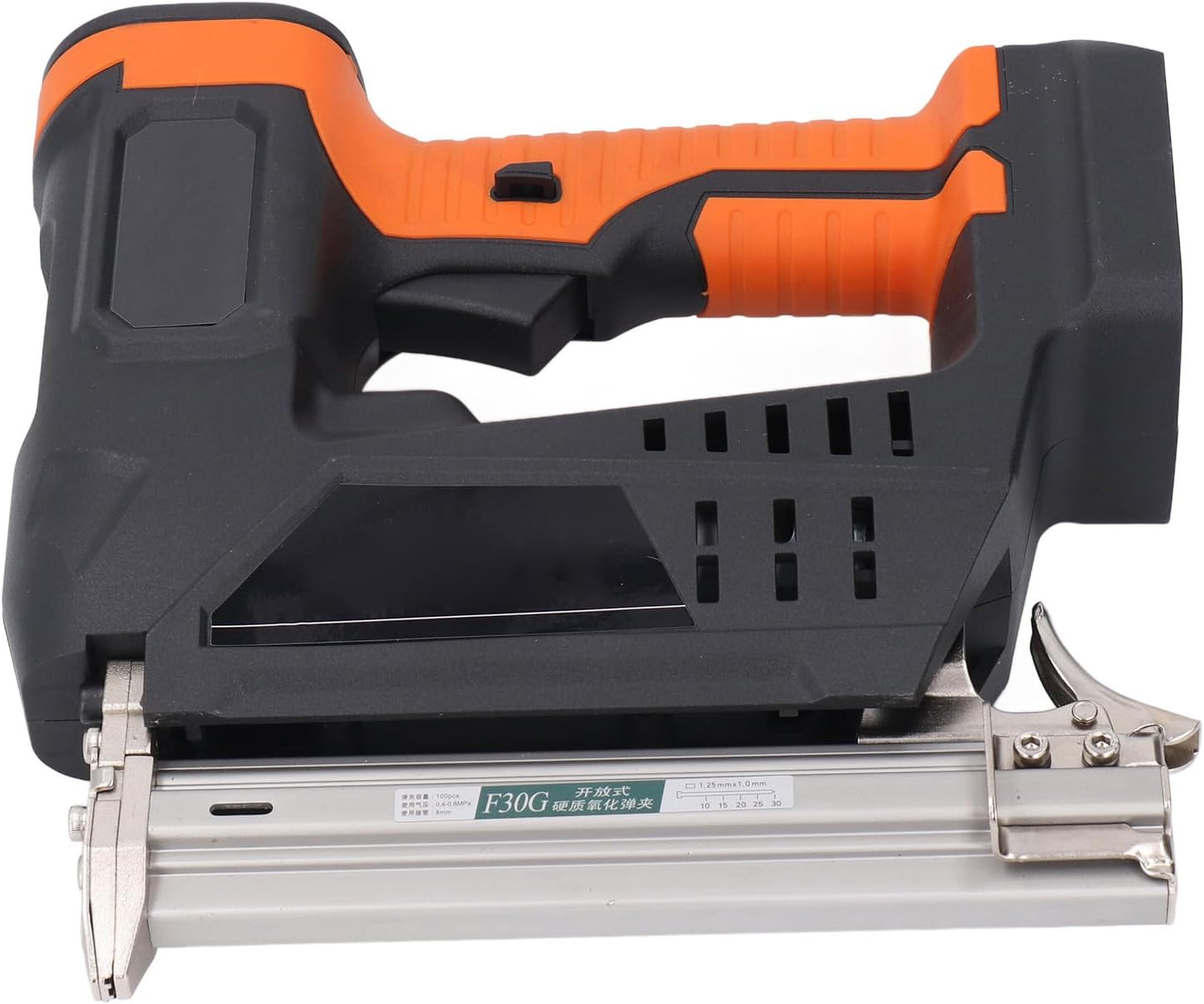 Luocute Nail Electric Brad Nailer Battery Powered Nail Electric Brad Nailer Staple Cordless Automatic Ergonomic Design Battery Powered Straight