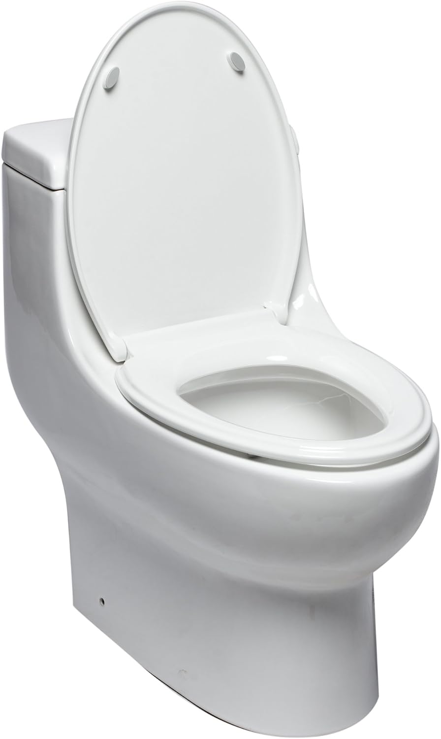 EAGO R-358SEAT Replacement Soft Closing Toilet Seat for TB358