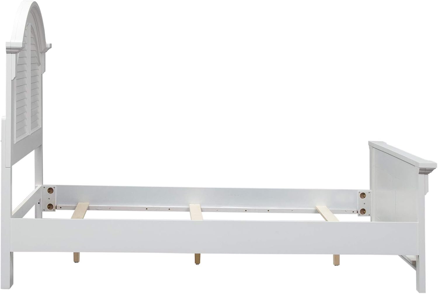 Liberty Furniture Industries Summer House I King Panel Bed, White, W82 x D88 x H60