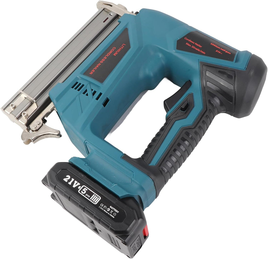 Cordless Nail Gun Battery Powered Humanized Brad Nailer for Furniture Decoration Woodworking