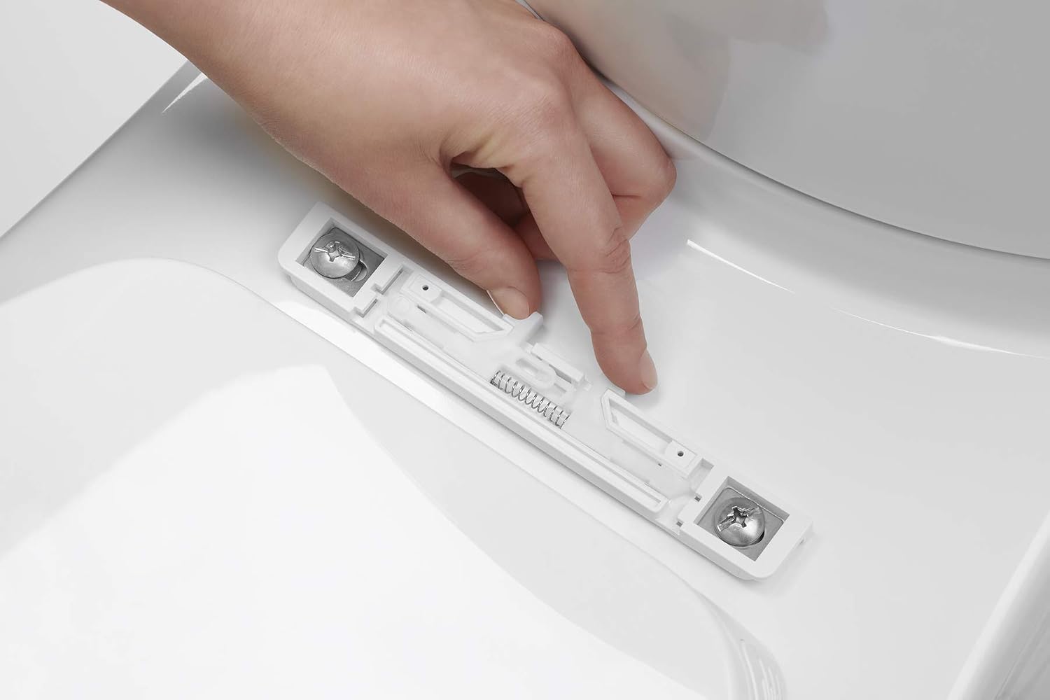 KOHLER Purefresh Round Toilet Seat, White, (Pack of 2)