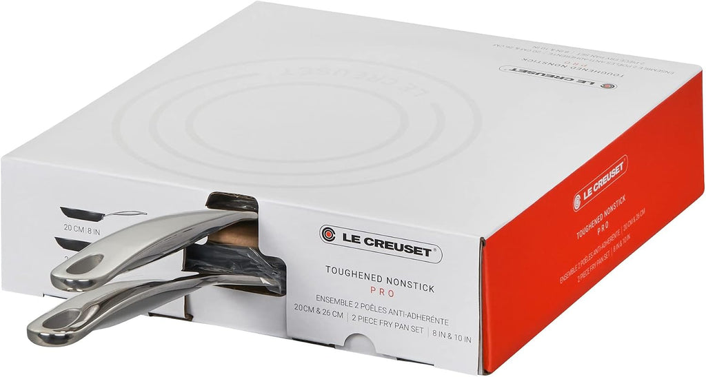 Le Creuset Toughened Nonstick PRO Cookware Set, 2 pc. (8' & 10' Fry Pan)