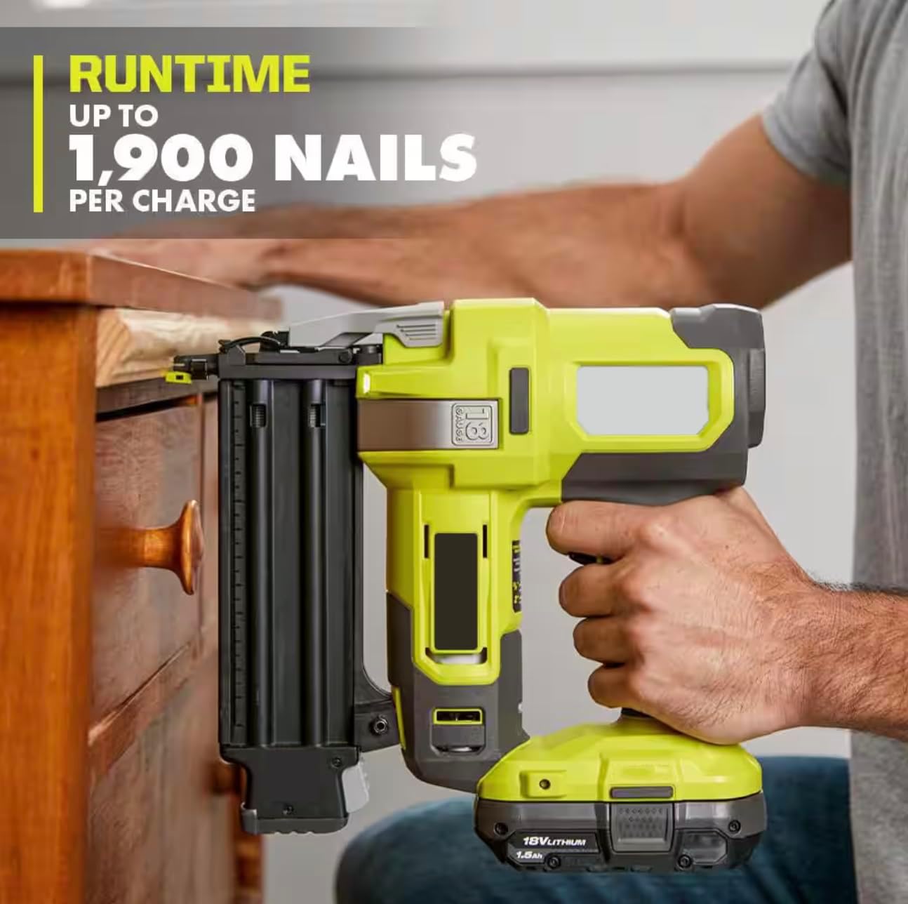 P321-PCL525B Fits for RYOBI 18V 18-Gauge Cordless AirStrike Brad Nailer with Cordless Jig Saw
