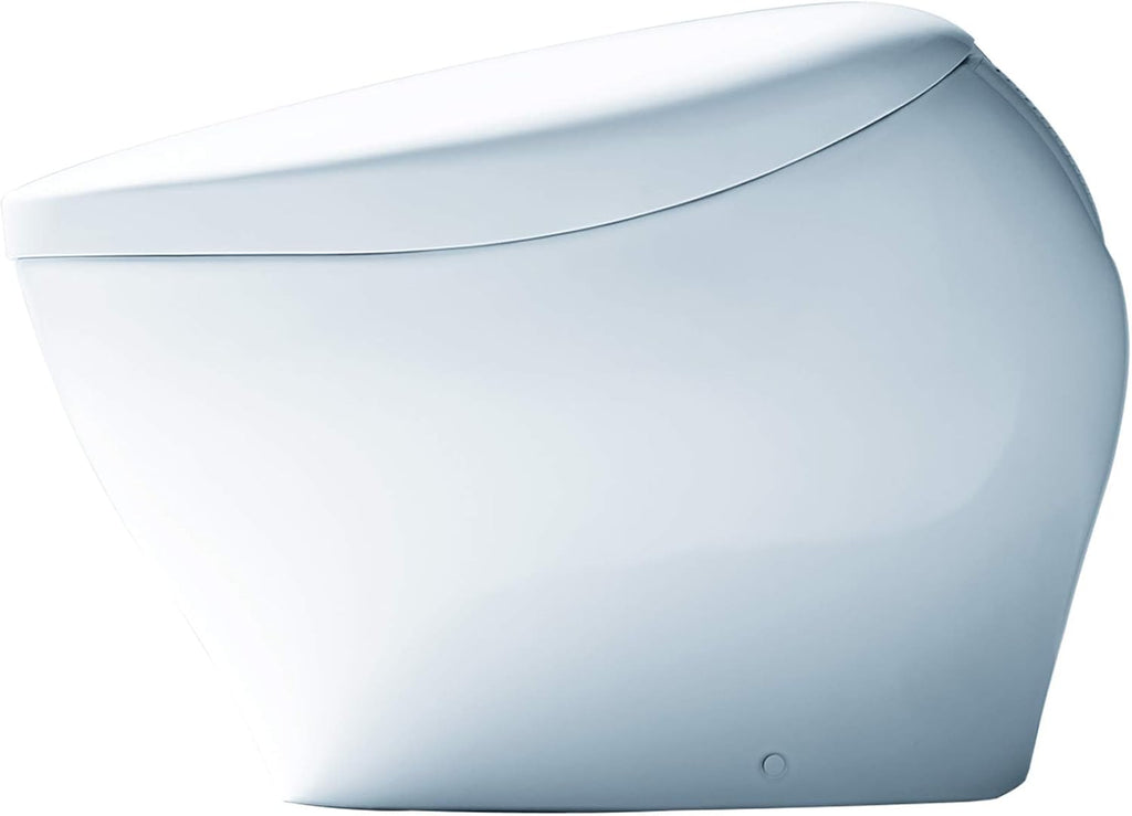 TOTO MS900CUMFG#01 NEOREST NX1 Dual Flush 1.0 or 0.8 GPF Toilet with Integrated Bidet Seat and EWATER+, Cotton White