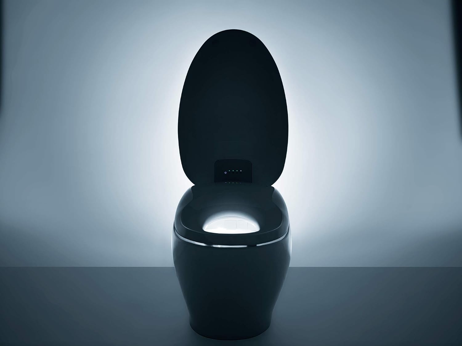 TOTO MS900CUMFG#01 NEOREST NX1 Dual Flush 1.0 or 0.8 GPF Toilet with Integrated Bidet Seat and EWATER+, Cotton White