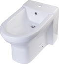 JA1010 Ceramic Bathroom Bidet with Elongated Seat, White