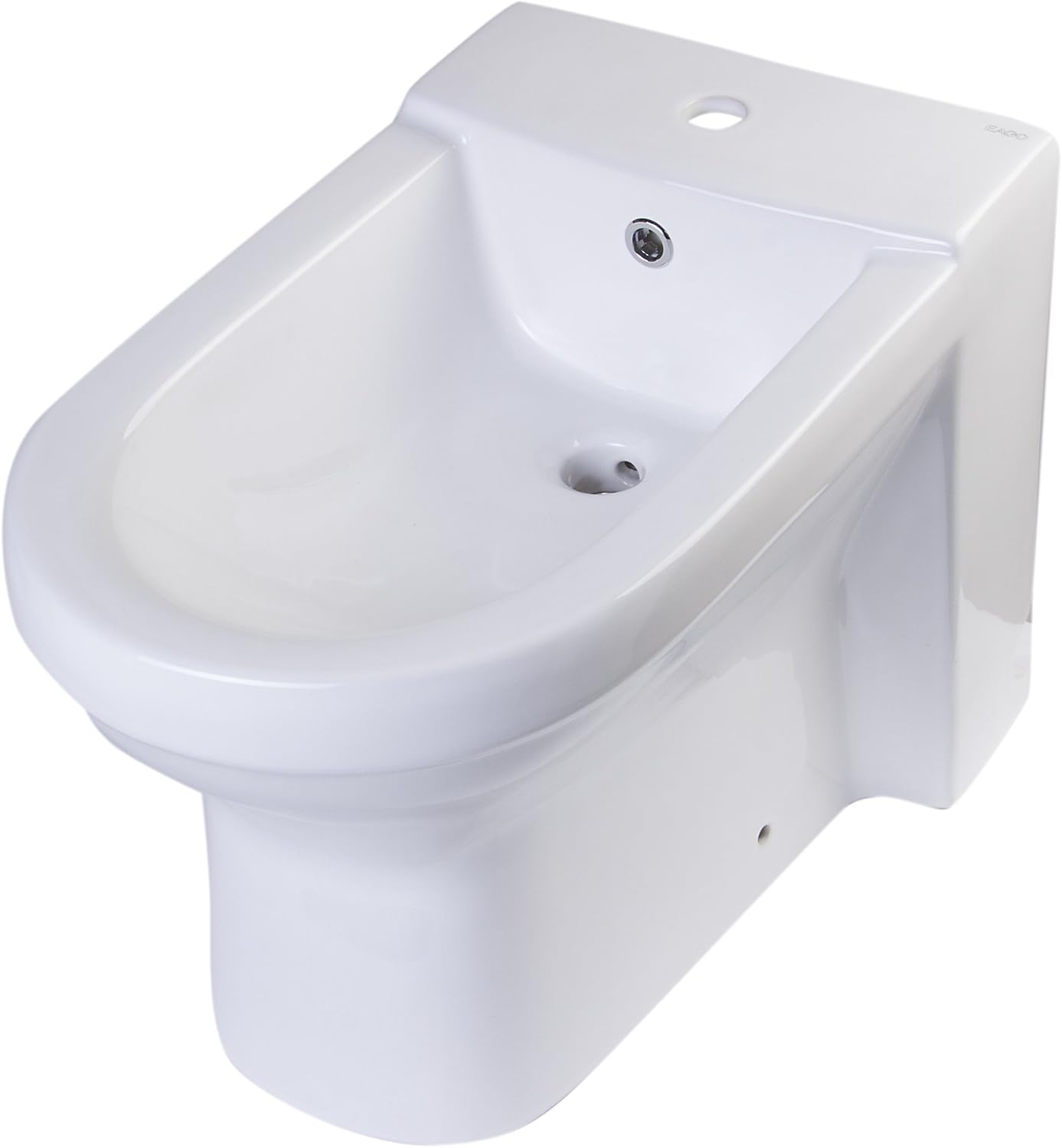 JA1010 Ceramic Bathroom Bidet with Elongated Seat, White