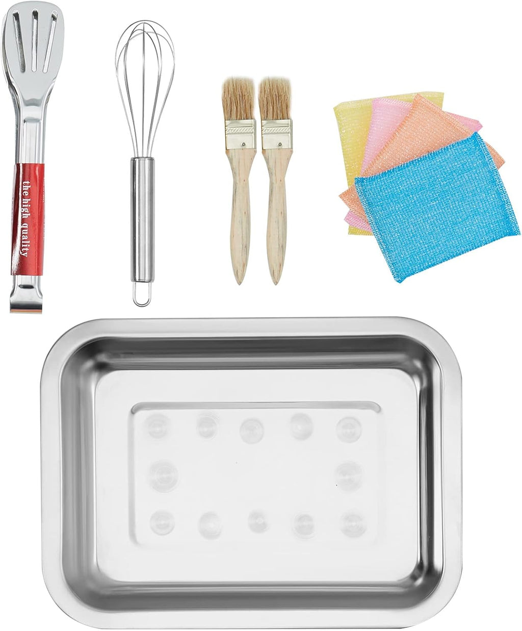 VEVOR Commercial Waffle Maker, 1 Piece per Batch, 1300W Round Waffle Iron, Non-Stick Waffle Baker Machine with 122-572℉ / 50-300℃ Temp Range Teflon-Coated Baking Pans Stainless Steel Body, 110V