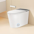 Smart Toilet with Bidet Built in,One Piece Japanese Toilet for Bathroom with Remote Control,Modern Elongated Toilet with heated toilet seat,bidet warm water,Auto Open/Close Lid
